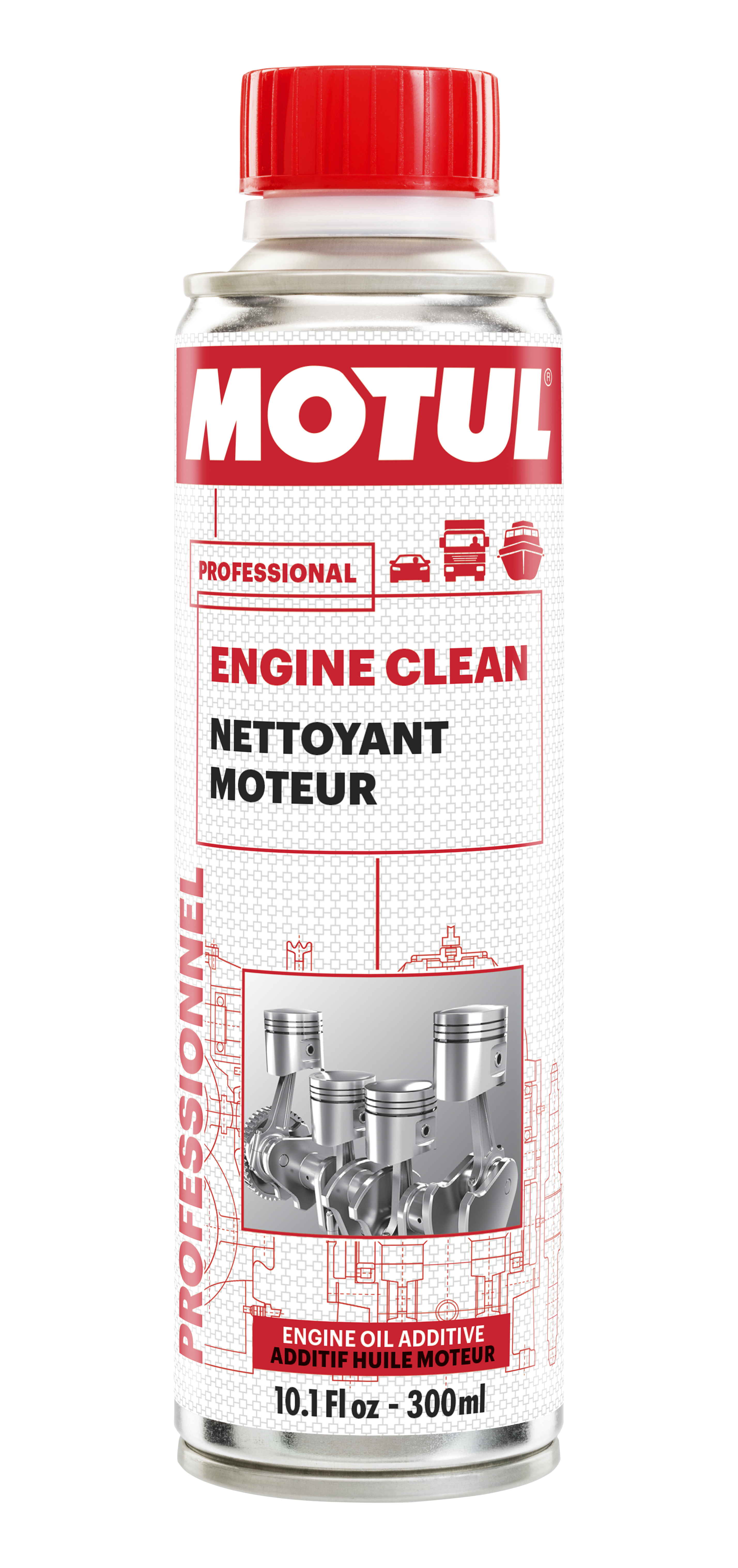 MOTUL ENGINE CLEAN AUTO - 0.300L